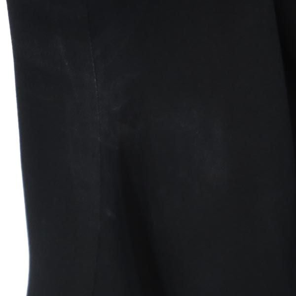 ARMANI COLLEZIONI アルマーニコレッツォーニ シルク タンクトップ 44 ブラック系 カットソー バックジップ レディース