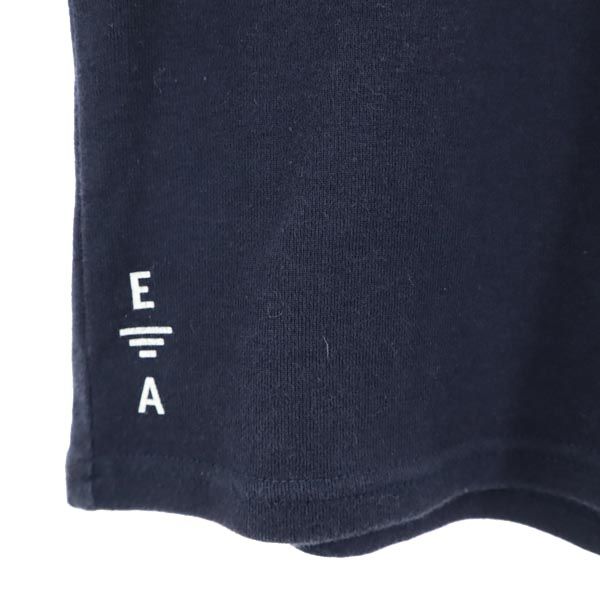 Emporio Armani エンポリオアルマーニ 半袖 Vネック Tシャツ M ネイビー レディース