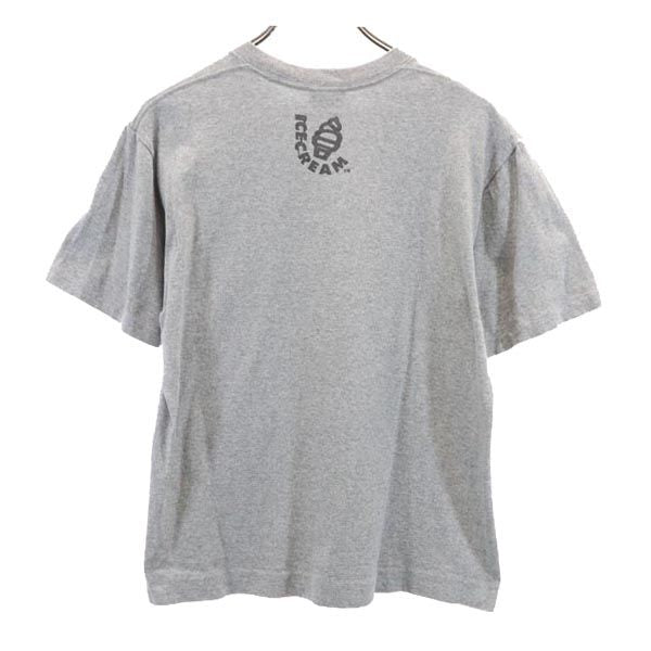 ICE CREAM BILLIONAIRE BOYS CLUB アイスクリーム ビリオネアボーイズクラブ 日本製 プリント 半袖 Tシャツ S グレー系 メンズ
