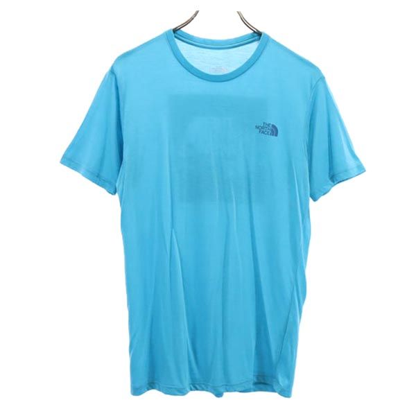 THE NORTH FACE ノースフェイス NT32183 バックプリント 半袖 Tシャツ M ブルー系 アウトドア メンズ