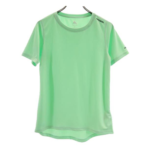 BURTON バートン 半袖 Tシャツ S グリーン系 クルーネック ドライ 速乾 メンズ