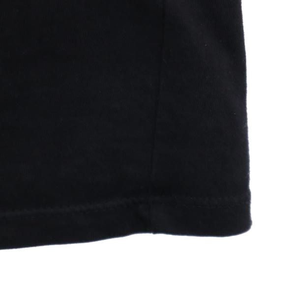 Guess ゲス トライアングルロゴ プリント 半袖 Tシャツ S ブラック系 メンズ