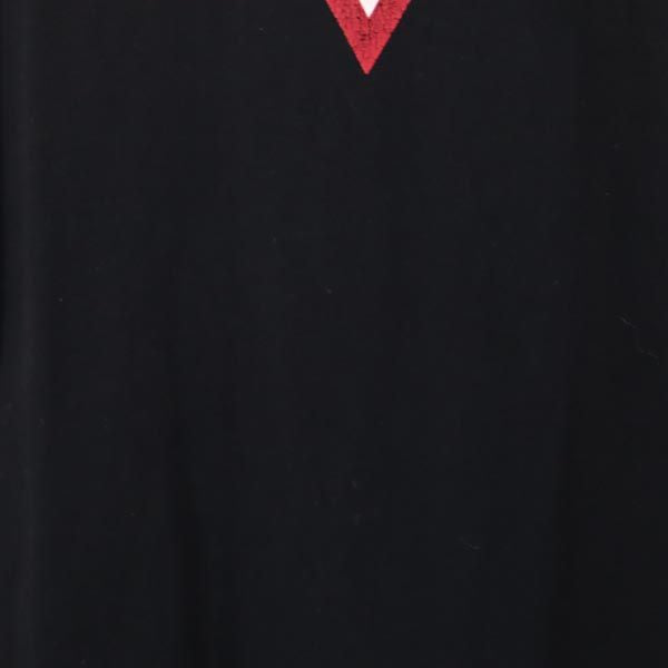 Guess ゲス トライアングルロゴ プリント 半袖 Tシャツ S ブラック系 メンズ