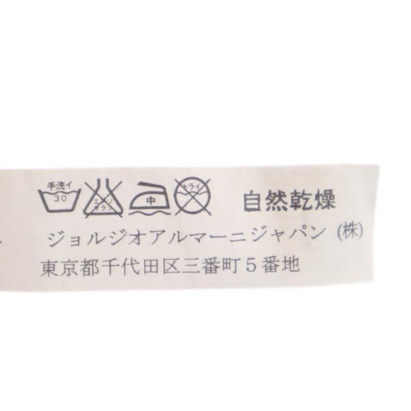 ARMANI JEANS アルマーニジーンズ 半袖 Tシャツ USA8 オレンジ系 ロゴ レディース