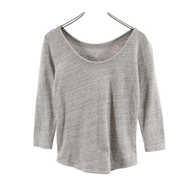 Ron Herman ロンハーマン 7分袖 Tシャツ XS グレー系 ロンT レディース