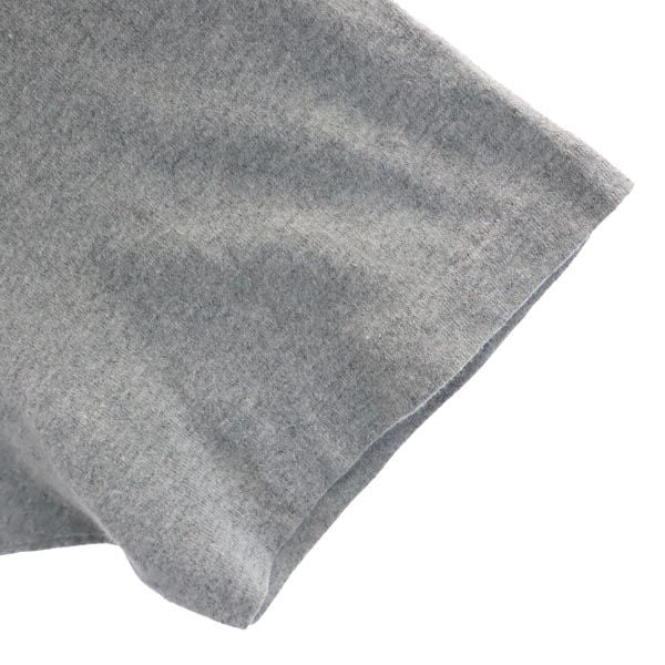 Hanes ヘインズ 80s 90s オールド プリント 半袖 Tシャツ L グレー系 メンズ