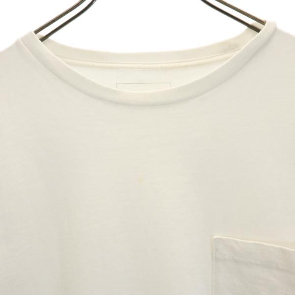 SOPHNET. ソフネット 日本製 バック切替デザイン 半袖 Tシャツ L ホワイト メンズ