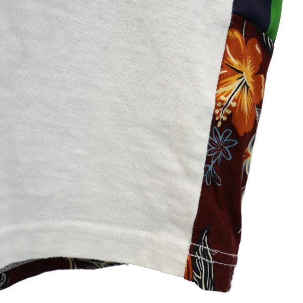 SOPHNET. ソフネット 日本製 バック切替デザイン 半袖 Tシャツ L ホワイト メンズ