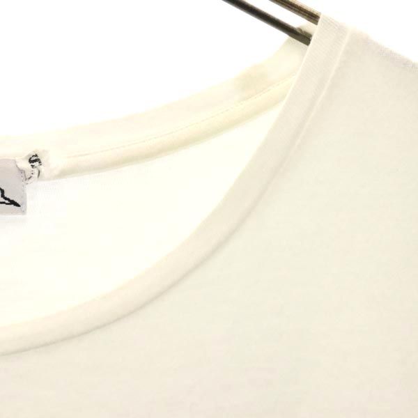 MAISON KITSUNE メゾンキツネ 日本製 プリント 半袖 Tシャツ S ホワイト系 メンズ