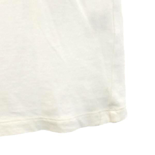 MAISON KITSUNE メゾンキツネ 日本製 プリント 半袖 Tシャツ S ホワイト系 メンズ