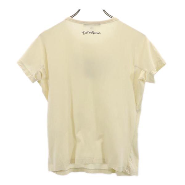 SEE BY CHLOE シーバイクロエ プリント 半袖 Tシャツ 4 ベージュ系 レディース