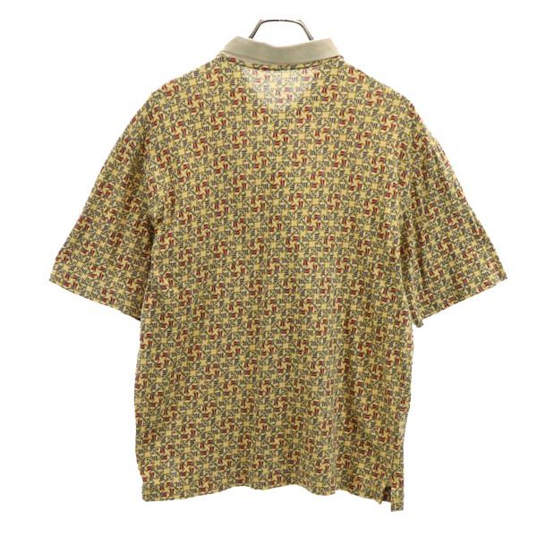 Salvatore Ferragamo サルヴァトーレフェラガモ イタリア製 半袖 ポロシャツ ベージュ系 メンズ