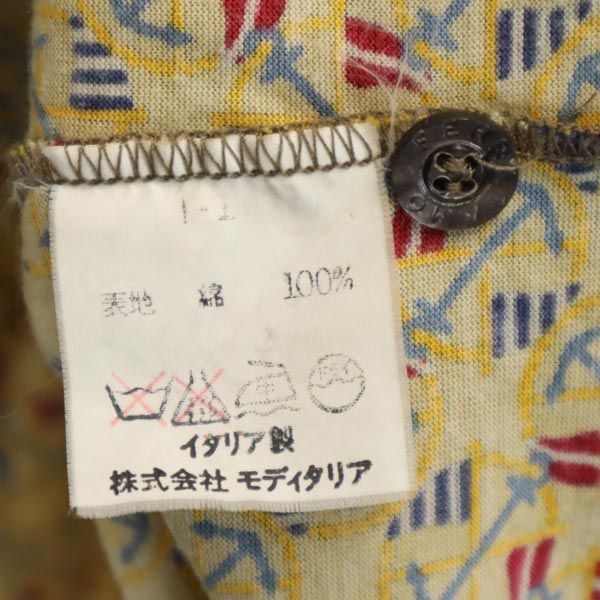 Salvatore Ferragamo サルヴァトーレフェラガモ イタリア製 半袖 ポロシャツ ベージュ系 メンズ