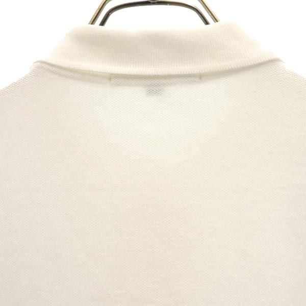 Polo by Ralph Lauren ポロバイラルフローレン 80s 緑タグ ボーイズ ヴィンテージ 半袖 ポロシャツ 170 ホワイト系 鹿の子 キッズ