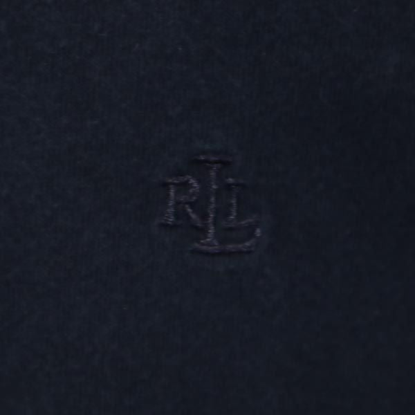 LAUREN RALPH LAUREN ローレンラルフローレン 半袖 Vネック Tシャツ S ネイビー系 レディース