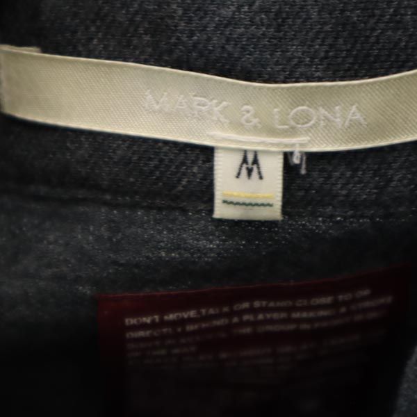 MARK&LONA マークアンドロナ 日本製 ノースリーブ カットソー M ダークグレー レディース