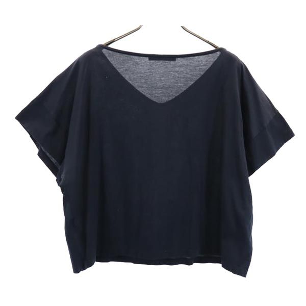 ACNE STUDIOS アクネストゥディオズ 半袖 ドロップショルダー カットソー XS 黒 ユナイテッドアローズ レディース