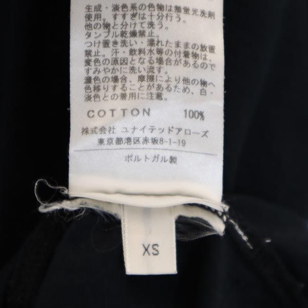 ACNE STUDIOS アクネストゥディオズ 半袖 ドロップショルダー カットソー XS 黒 ユナイテッドアローズ レディース