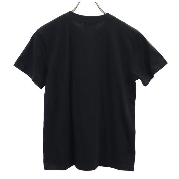 tactor タクター スクリーンプリント 半袖 Tシャツ 1 黒系 ホログラムシート クルーネック メンズ