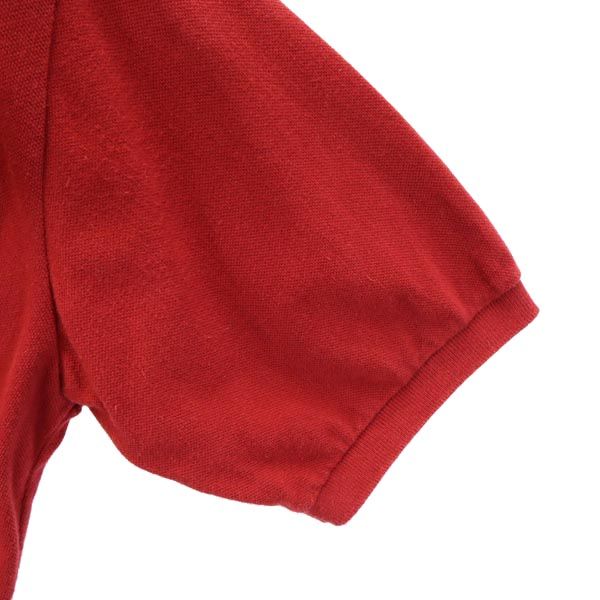 Polo by Ralph Lauren ポロバイラルフローレン 半袖 ポロシャツ XL 赤 鹿の子 メンズ