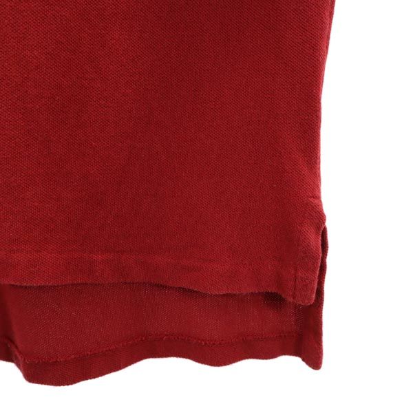 Polo by Ralph Lauren ポロバイラルフローレン 半袖 ポロシャツ XL 赤 鹿の子 メンズ