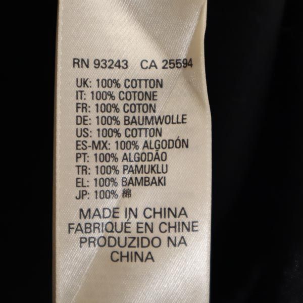 DIESEL ディーゼル プリント ノースリーブ カットソー XS ブラック系 レディース