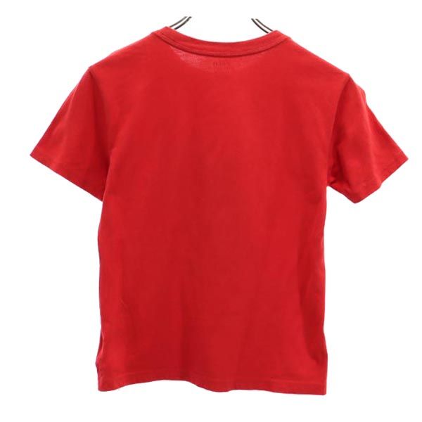 POLO RALPH LAUREN ポロラルフローレン ポロベア プリント 半袖 Tシャツ 140 レッド系 キッズ