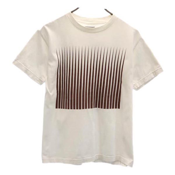C.E シーイー 日本製 プリント 半袖 Tシャツ ホワイト系 メンズ