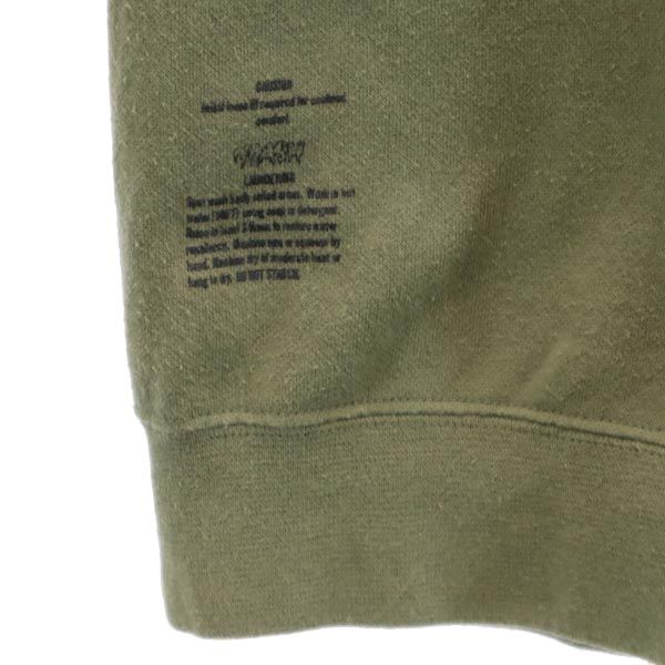 WTAPS ダブルタップス 日本製 ノースリーブ スウェット カーキグリーン 裏起毛 メンズ