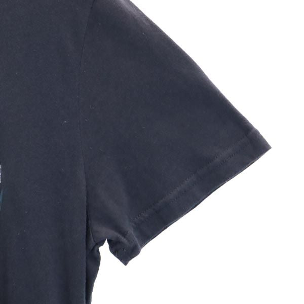 HARD ROCK CAFE ハードロックカフェ プリント 半袖 Tシャツ M ネイビー レディース