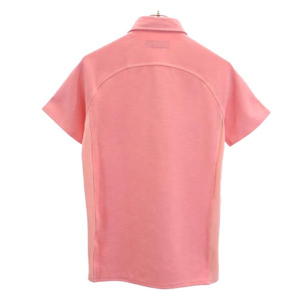 1PIU1UGUALE3 ウノピゥウノウグァーレトレ 半袖 ポロシャツ M ピンク レディース