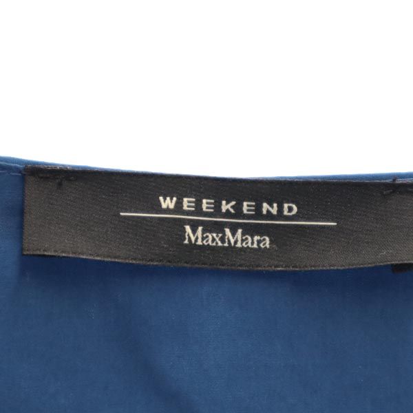 MAX MARA WEEKEND マックスマーラ ウイークエンド ノースリーブ カットソー M ネイビー系 レディース