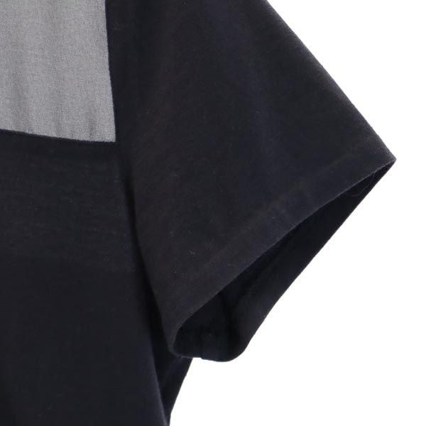 UNDERCOVER アンダーカバー 日本製 半袖 シースルー切替 カットソー 2 ブラック レディース