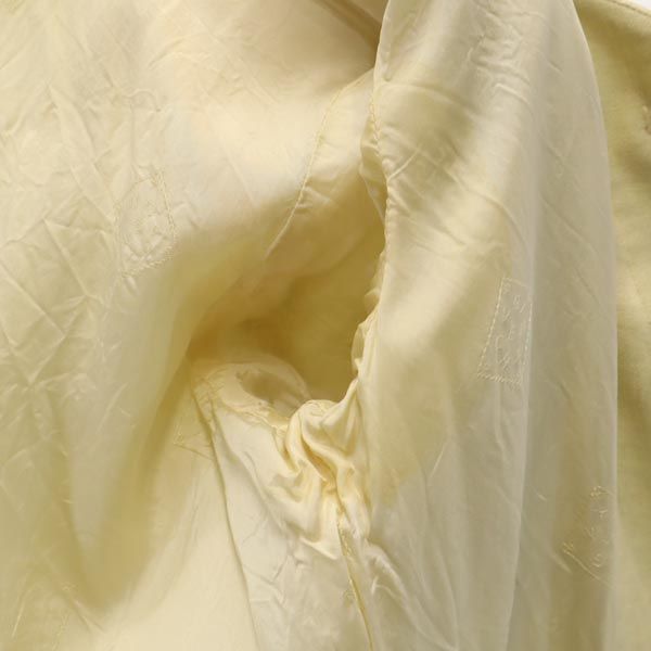 Givenchy ジバンシー フランス製 半袖 ノーカラージャケット ベージュ レディース