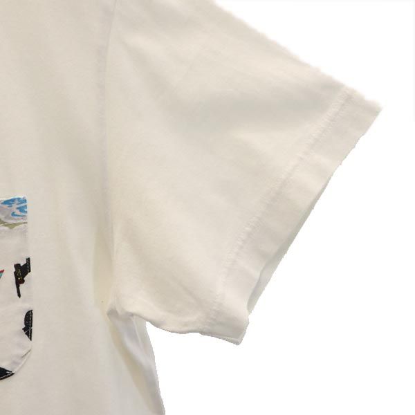 XLARGE エクストララージ 半袖 Tシャツ M ホワイト系 ポケT メンズ