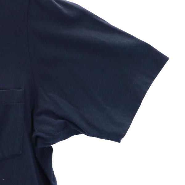 Sacai サカイ 日本製 434 半袖 Vネック Tシャツ 2 紺 メンズ