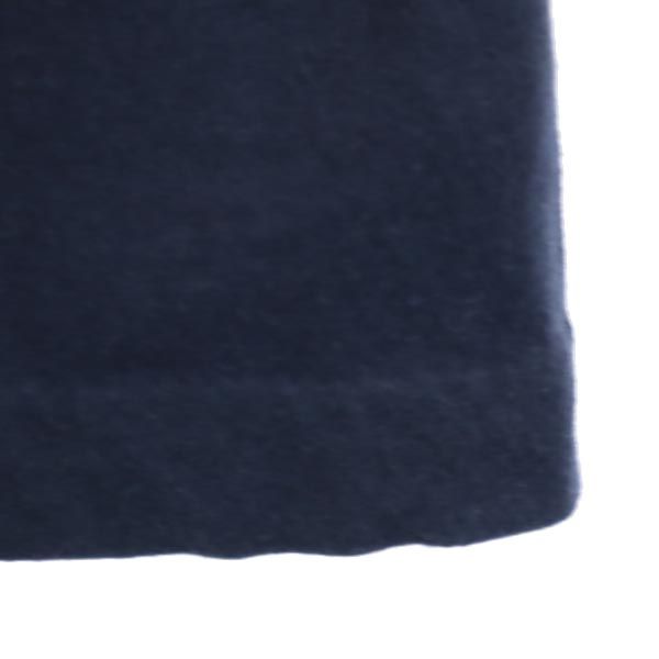 Sacai サカイ 日本製 434 半袖 Vネック Tシャツ 2 紺 メンズ