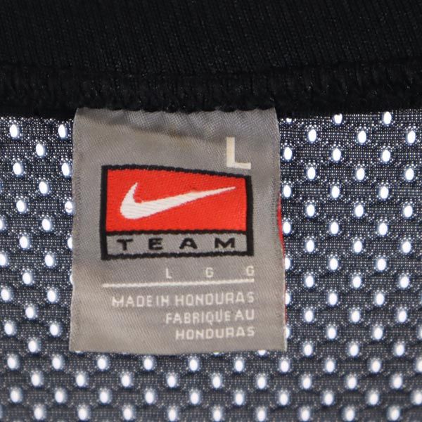 NIKE ナイキ USA製 背番号48 アメリカンフットボール 半袖 ウェア L ブラック アメフト メンズ