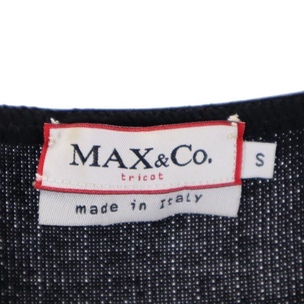 MAX&CO マックスアンドコー イタリア製 キャミソール S ブラック系 レディース