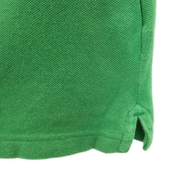 PEARLY GATES パーリーゲイツ 日本製 ゴルフ 半袖 ウェア 0 グリーン 鹿の子 レディース