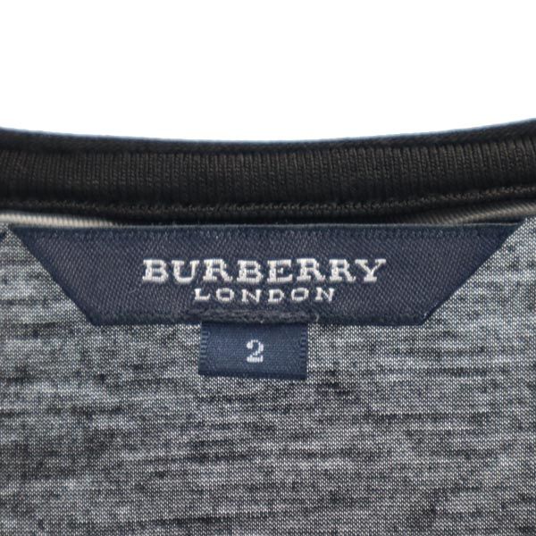 BURBERRY バーバリー 三陽商会 半袖 パフスリーブ Tシャツ 2 ブラック系 レディース
