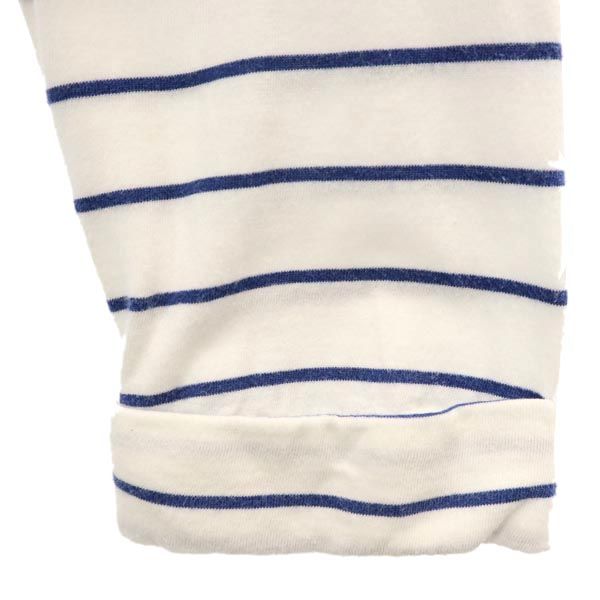 patagonia パタゴニア アウトドア ボーダー 長袖 ロールアップ袖 Tシャツ S ホワイト系 ロンT レディース