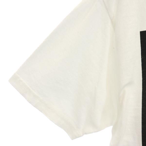 C.E シーイー 日本製 プリント 半袖 Tシャツ S 白系 メンズ