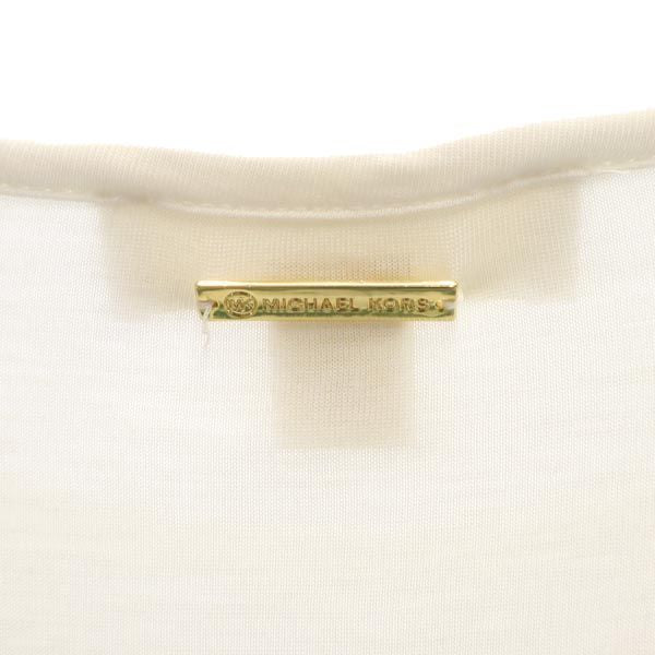 MICHAEL MICHAEL KORS マイケルマイケルコース 半袖 チュニック S ホワイト系 Tシャツ レディース