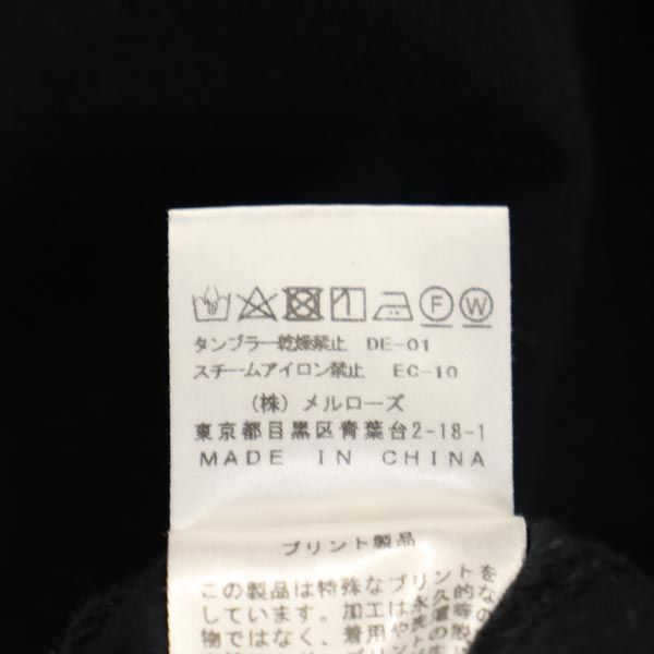 コンバーストウキョウ テグテグ プリント 半袖 Tシャツ 3 ブラック系 CONVERSETOKYO TEGTEG メンズ