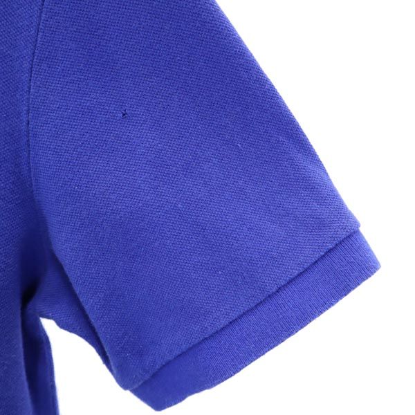 Polo by Ralph Lauren ポロバイラルフローレン 半袖 ポロシャツ M 青 鹿の子 メンズ