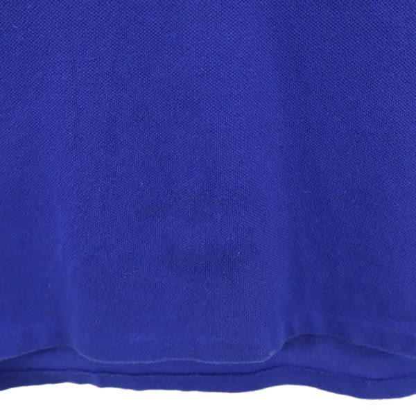 Polo by Ralph Lauren ポロバイラルフローレン 半袖 ポロシャツ M 青 鹿の子 メンズ