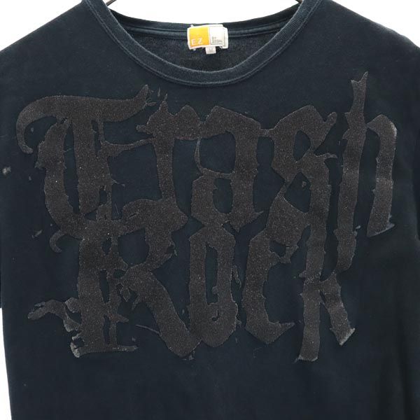イージーバイゼニア 三陽商会 半袖 Tシャツ M ブラック系 E.Z BY ZEGNA レディース