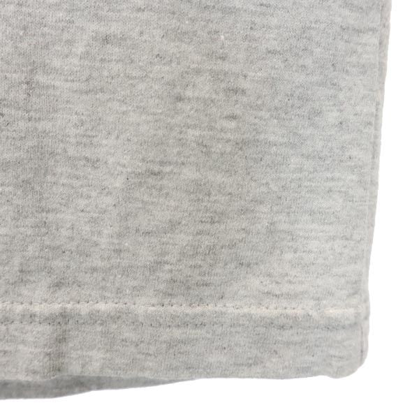 NIKE ナイキ 90s 00s 白タグ オールド 半袖 Vネック リンガー Tシャツ S グレー系 レディース