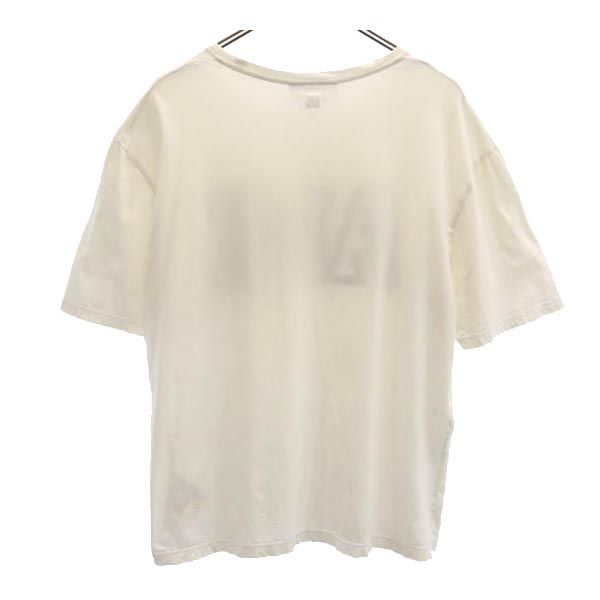 ami alexandre mattiussi アミアレクサンドルマテュッシ リバースプリント 半袖 リバースプリント Tシャツ M ホワイト系 メンズ